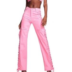 I.AM.GIA Pink Flare & Wide Leg Jeans